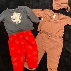 2 Outfit Sets For Infant